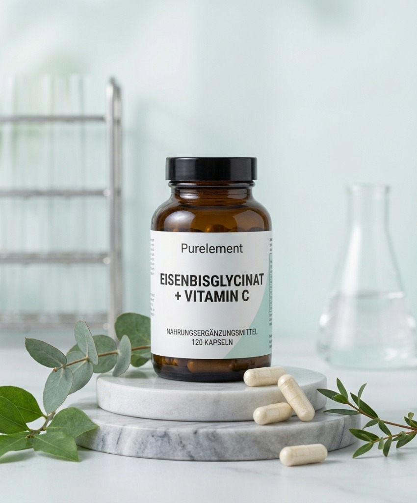 Eisenbisglycinat + Vitamin C